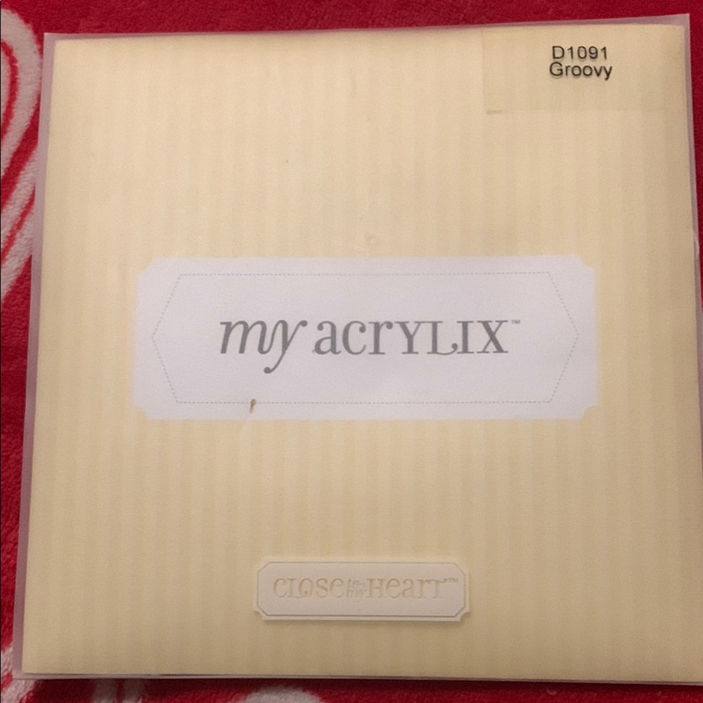 My Acrylix Stamp Set